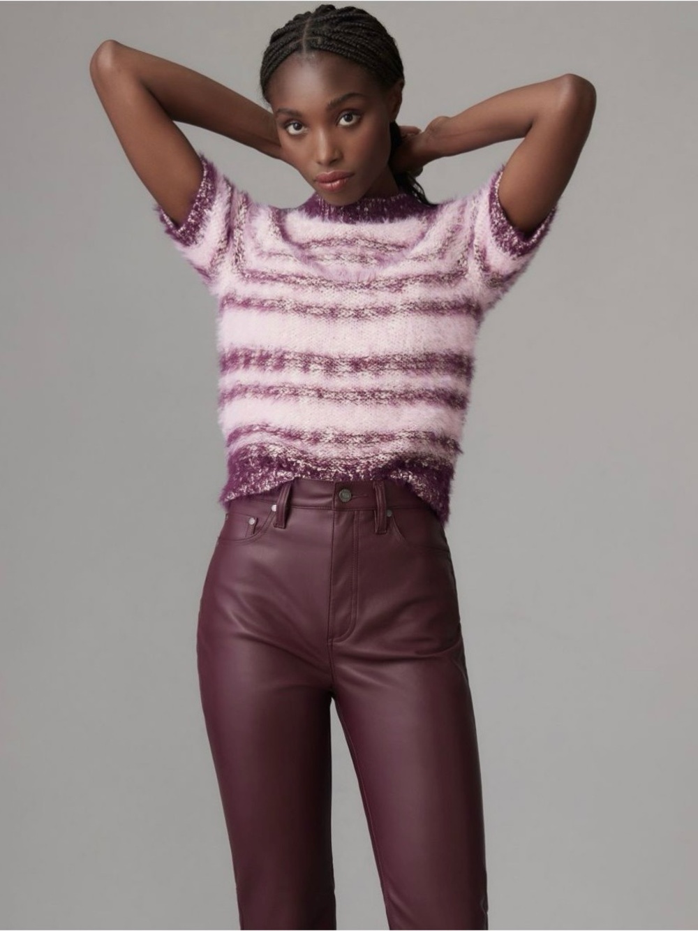 Anthropologie Pilcro Eyelash Baby Sweater Tee